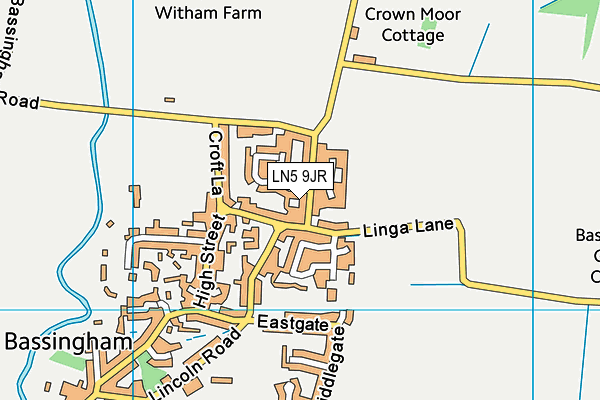 Map of JALAPENO BUSINESS SERVICES NEWARK LTD at district scale