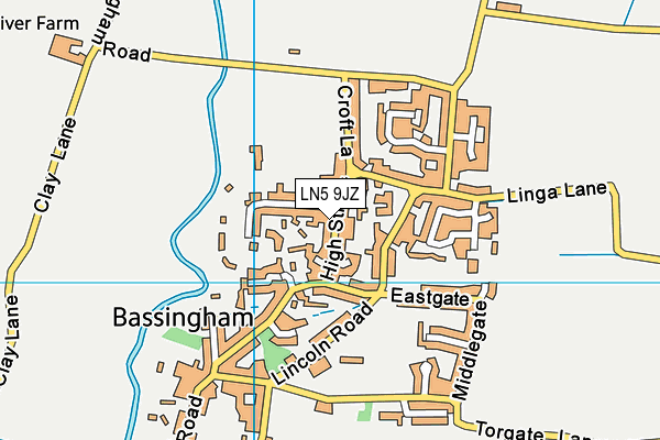 Map of BASSINGHAM PROPERTY LIMITED at district scale