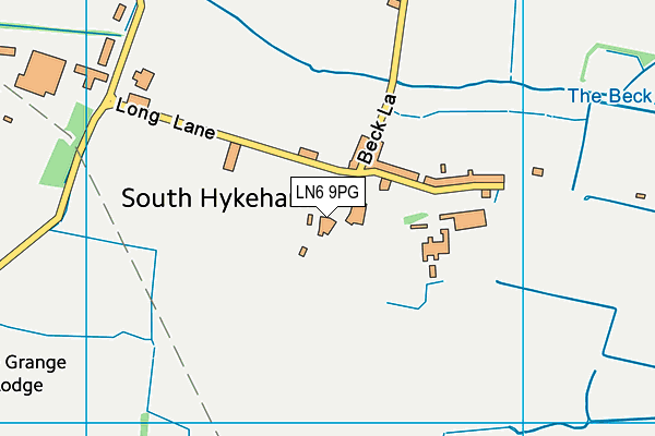 The South Hykeham Community Primary School map (LN6 9PG) - OS VectorMap District (Ordnance Survey)