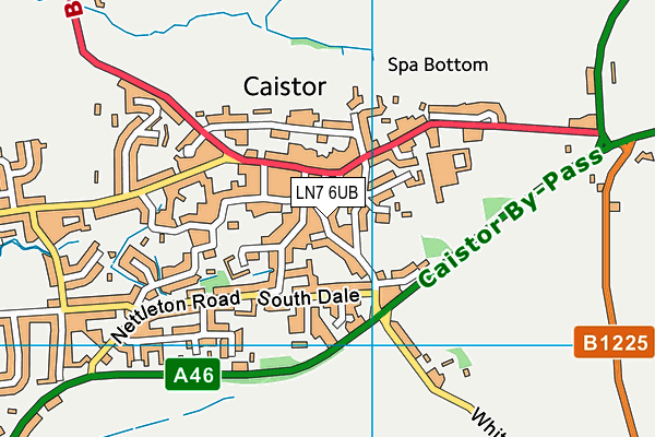 Map of SIDE BY SIDE (CAISTOR) LIMITED at district scale