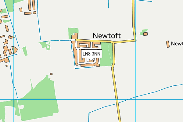 LN8 3NN map - OS VectorMap District (Ordnance Survey)