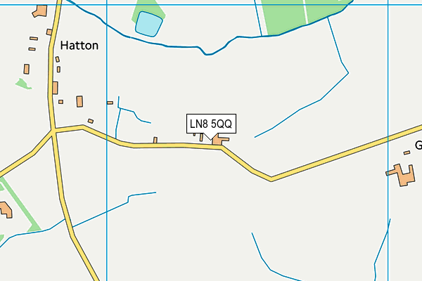 LN8 5QQ map - OS VectorMap District (Ordnance Survey)