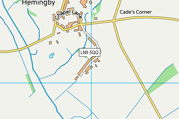 LN9 5QQ map - OS VectorMap District (Ordnance Survey)