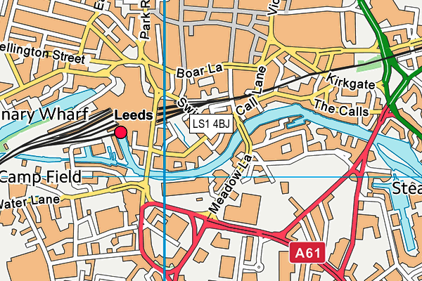 Map of LEEDS BUILDING SOCIETY COVERED BONDS LIMITED LIABILITY PARTNERSHIP at district scale