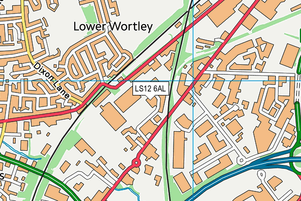 Map of FARSLEY TRANSPORT LIMITED at district scale