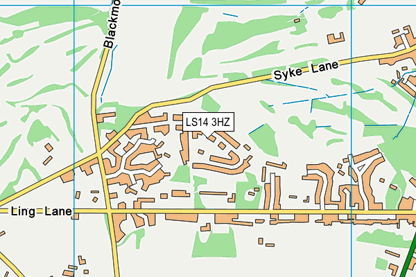 Map of R&C LEWIS LTD at district scale