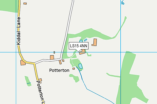 LS15 4NN map - OS VectorMap District (Ordnance Survey)