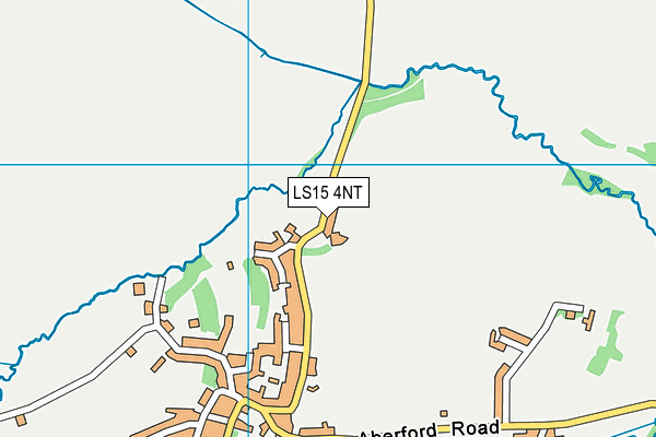 LS15 4NT map - OS VectorMap District (Ordnance Survey)