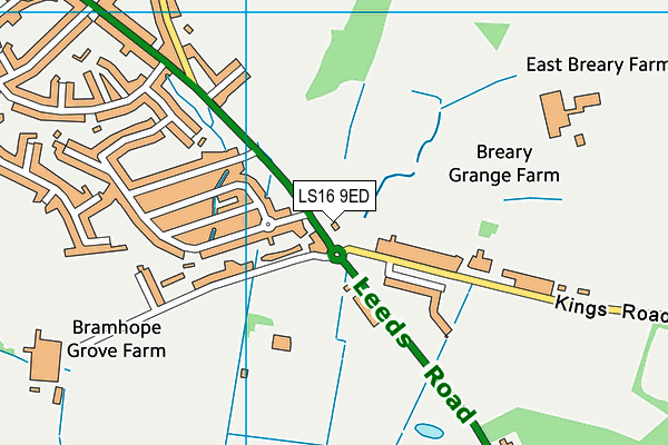 Map of GOLDEN LAKE (YORKSHIRE) LTD at district scale