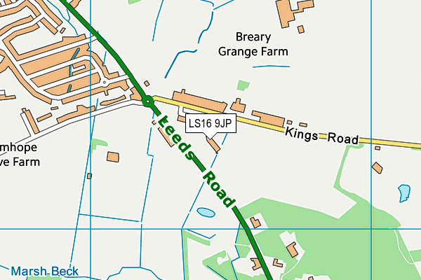 Map of OPAL LEEDS LIMITED at district scale