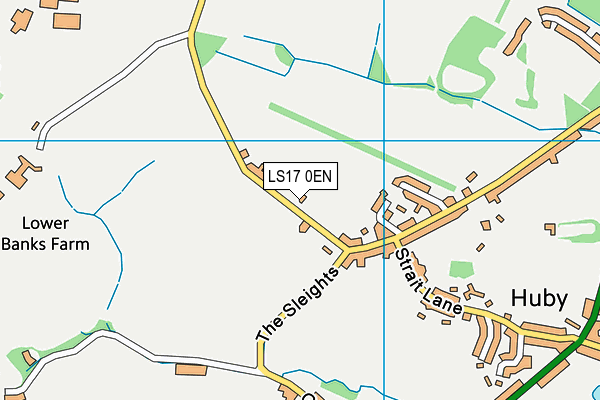 LS17 0EN map - OS VectorMap District (Ordnance Survey)