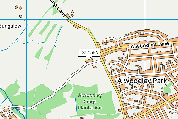 LS17 5EN map - OS VectorMap District (Ordnance Survey)