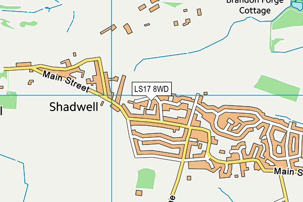 Map of 41 THE HEADROW LIMITED at district scale