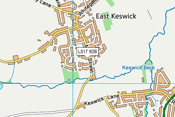 Map of LAUREL MANAGEMENT (EAST KESWICK) LIMITED at district scale