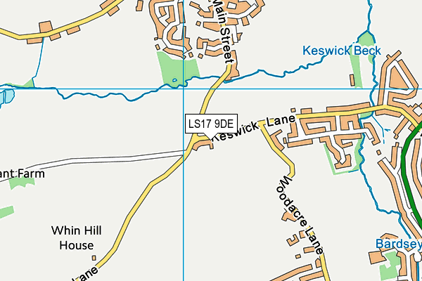 Map of VISAGE (MOORTOWN) LIMITED at district scale