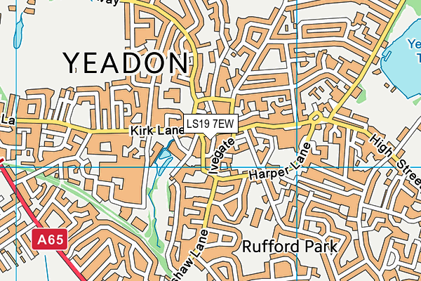 Map of YORKSHIRE FLOORCRAFT LIMITED at district scale