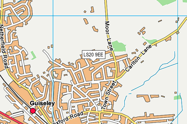 LS20 9EE map - OS VectorMap District (Ordnance Survey)