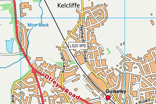 Map of RSJ LEEDS LIMITED at district scale