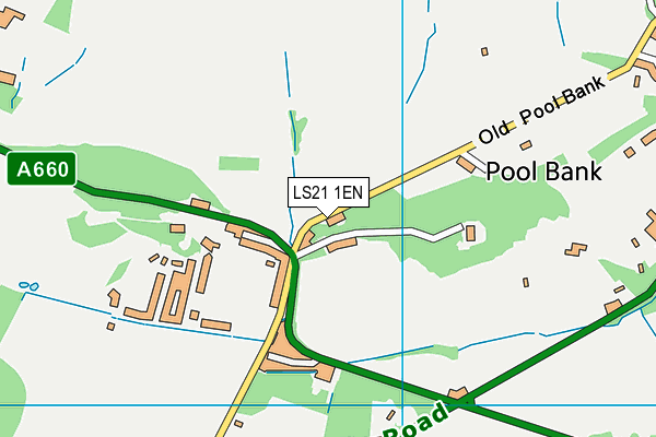 LS21 1EN map - OS VectorMap District (Ordnance Survey)