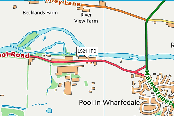 Map of ADRIAN JOHNSON LIMITED at district scale