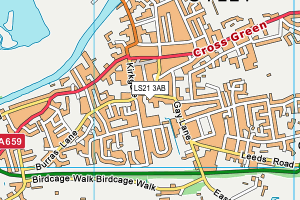 Map of THE BAMBOO ROOMS LTD at district scale