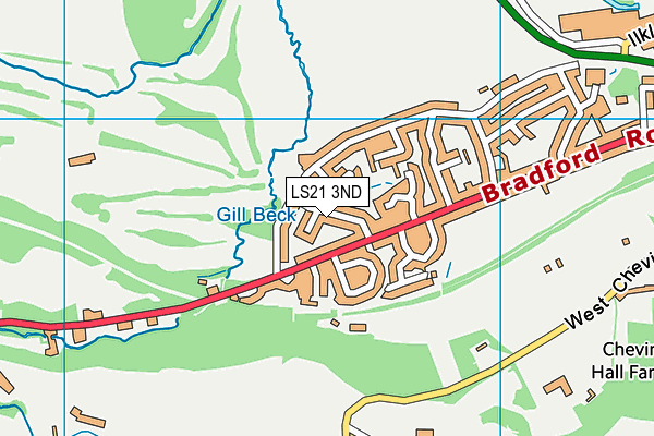 Map of IAB DEVELOPMENTS LTD at district scale