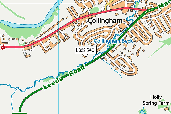 Map of B & B (COLLINGHAM) LIMITED at district scale
