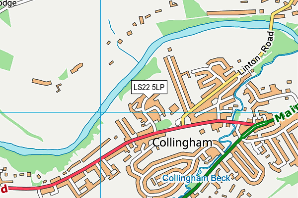 Map of COLLINGHAM FITNESS LIMITED at district scale