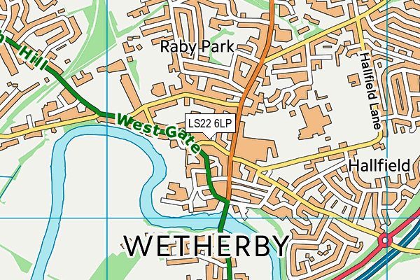 Map of BOTTLE AND BEAN (WETHERBY) LIMITED at district scale