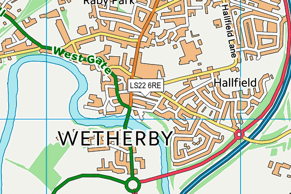 Map of WETHERBY GLASS LIMITED at district scale