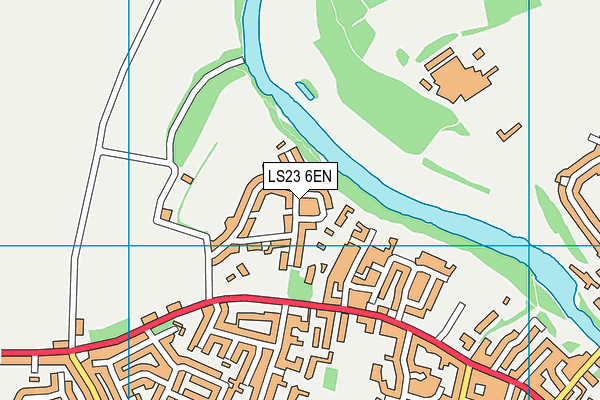 LS23 6EN map - OS VectorMap District (Ordnance Survey)