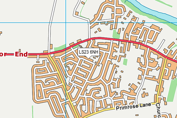 LS23 6NH map - OS VectorMap District (Ordnance Survey)