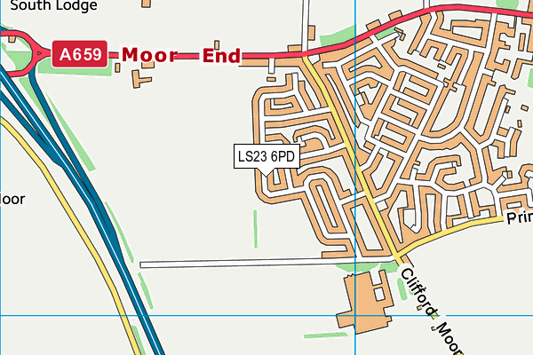 Map of ELIZABETH M SHARP DESIGN + ARCHITECTURE LTD at district scale