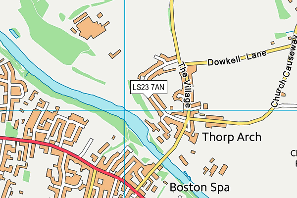 Map of DSP (YORKSHIRE) LIMITED at district scale