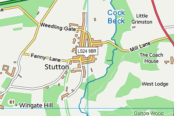 Map of STUTTONDALE PROPERTIES LIMITED at district scale