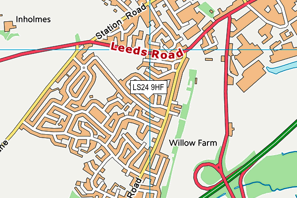 Map of IAN PARSONS HEATING AND PLUMBING LIMITED at district scale