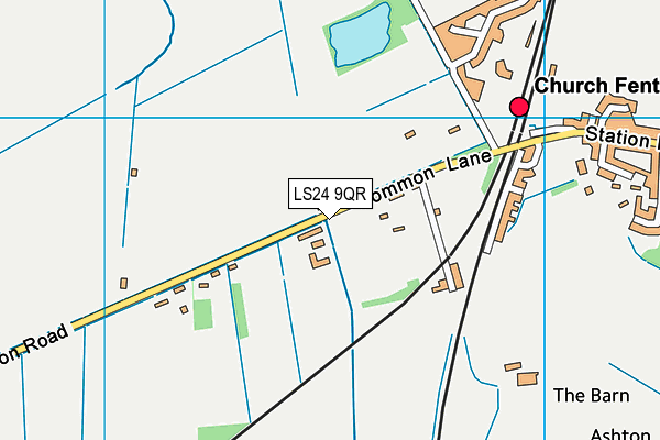 Map of SALTAIRE FACILITIES MANAGEMENT LIMITED at district scale