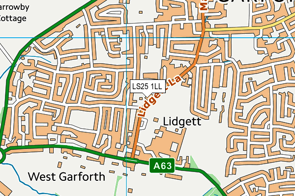 Map of HIRST AND DAVIES PROPERTIES LIMITED at district scale