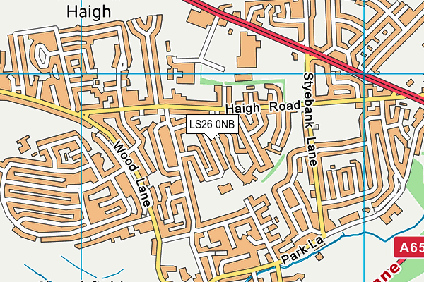 Holy Trinity Rothwell Ce Academy map (LS26 0NB) - OS VectorMap District (Ordnance Survey)