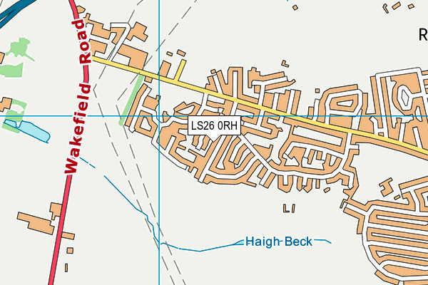 Map of LOW SHOPS LANE 1958 LIMITED at district scale
