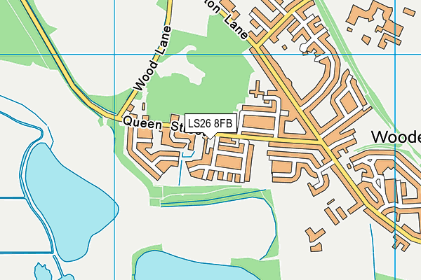 LS26 8FB map - OS VectorMap District (Ordnance Survey)