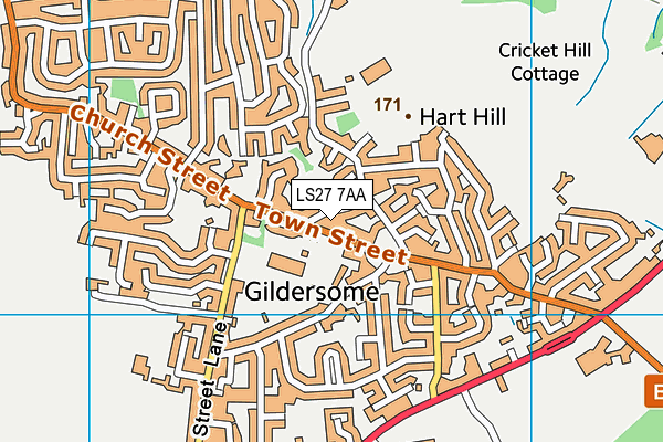 Map of HORDEN ENGINEERING LIMITED at district scale