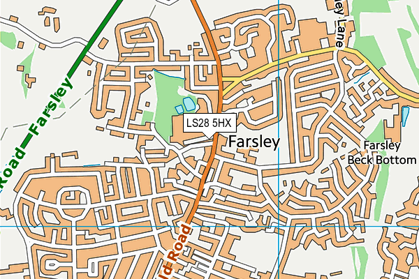 Map of DOYLES OF FARSLEY LIMITED at district scale