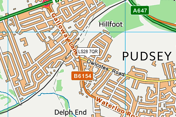 Map of WEST LEEDS PCN LIMITED at district scale