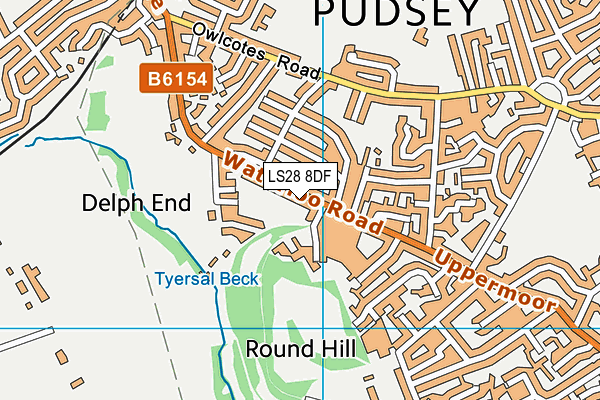 Map of G P JOINERY (PUDSEY) LIMITED at district scale