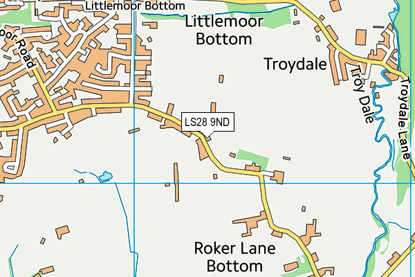 Map of B TOMLINSON & SON LIMITED at district scale