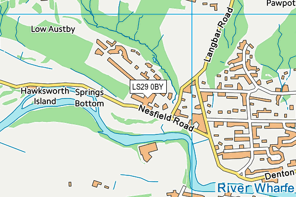 Map of HORSLEY-TOWNSEND ARCHITECTS (SKIPTON) LIMITED at district scale