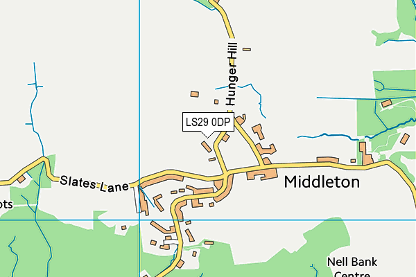 LS29 0DP map - OS VectorMap District (Ordnance Survey)
