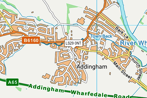 LS29 0NT map - OS VectorMap District (Ordnance Survey)