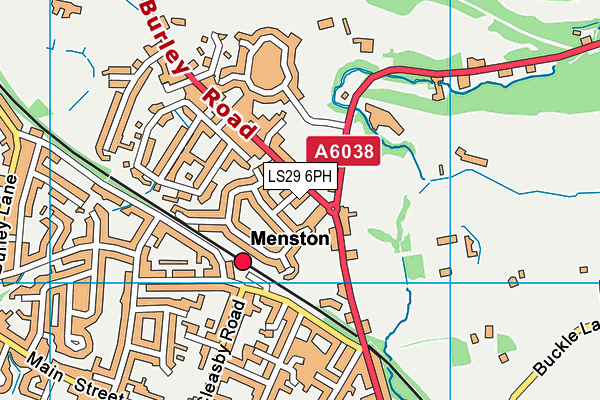 LS29 6PH map - OS VectorMap District (Ordnance Survey)